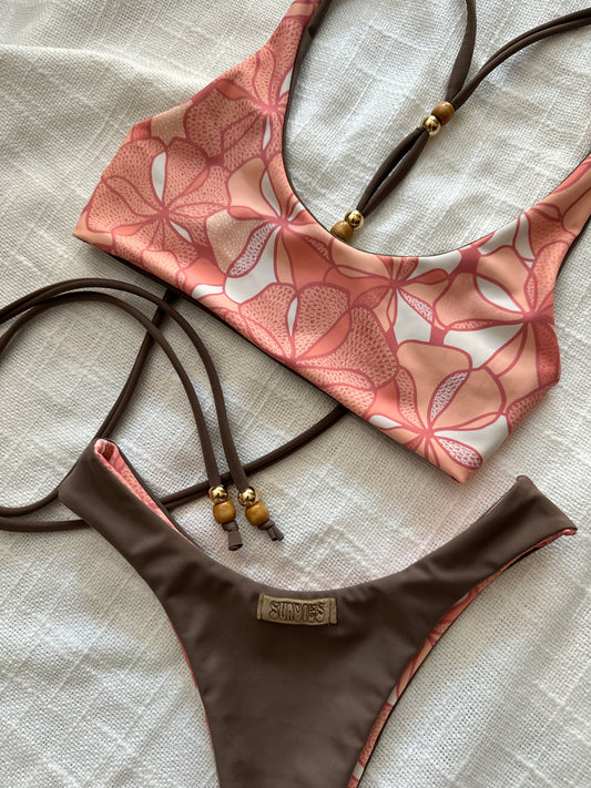 hawaiian tropic scoop neck bikini set