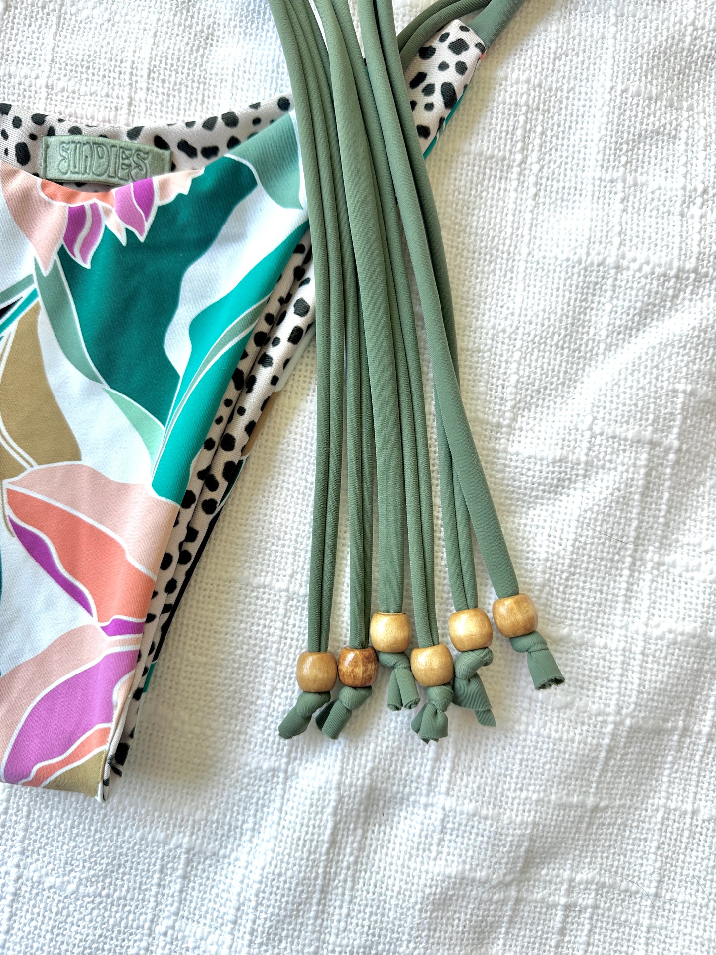 desert oasis string bikini set