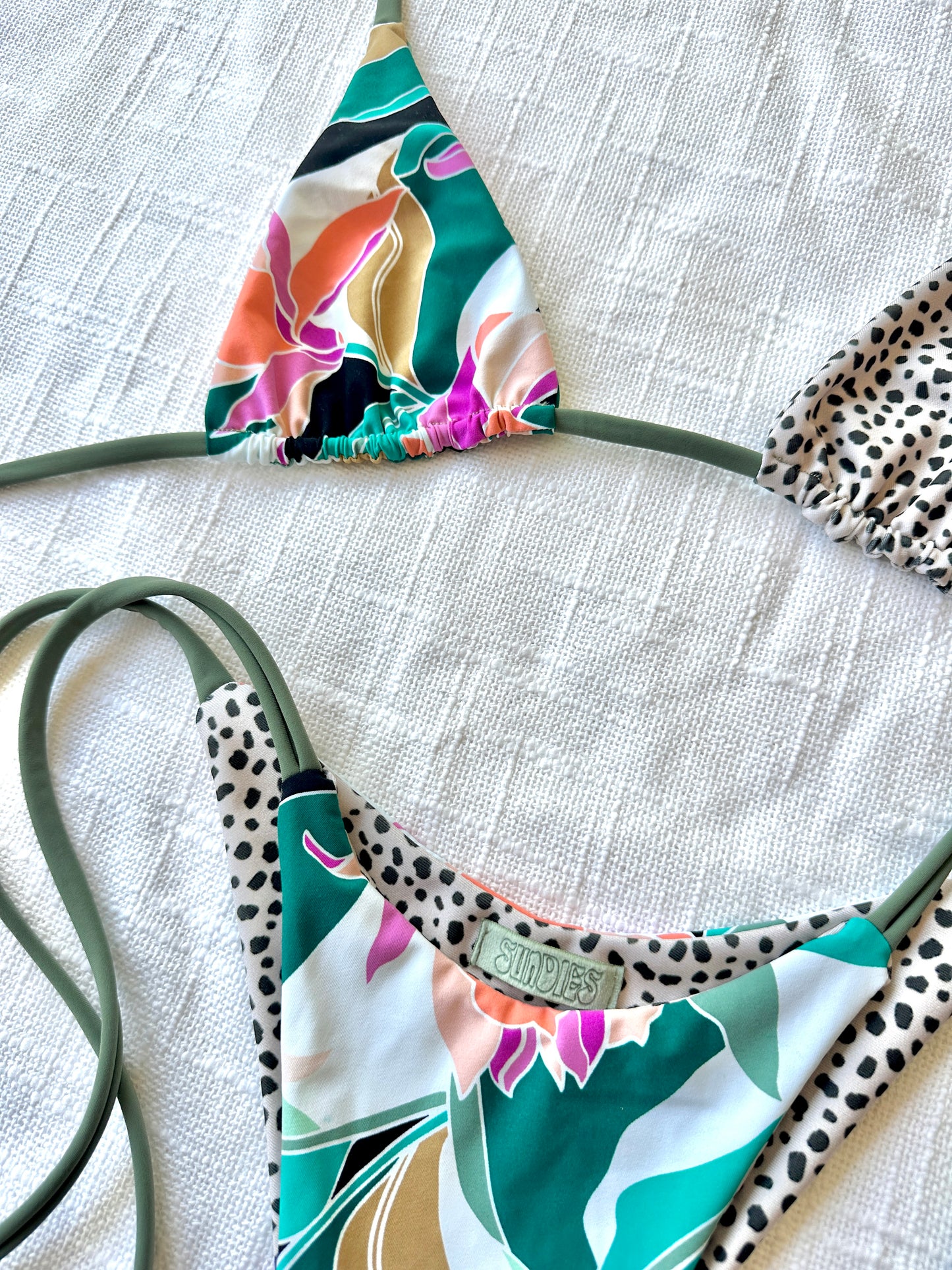 desert oasis string bikini set