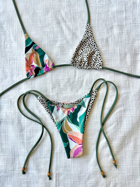 desert oasis string bikini set